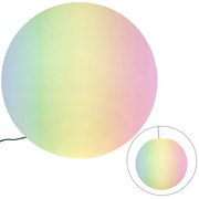 Lampă inteligentă de exterior albă 77 cm IP65 inclusiv LED - Nura