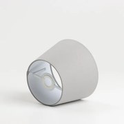 Brilagi - Lampă de podea LED CERIA 1x E27/40W/230V Ø 20,5 cm gri/crom mat