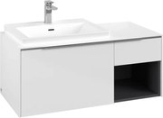 Villeroy &amp; Boch Subway 3.0 dulap 100.1x51.6x42.3 cm sub chiuveta pe perete alb C57200VE