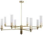 Candelabru modern realizat manual din alama Seti 8L