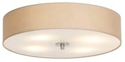Plafonieră rustică bej 50 cm - Drum