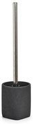 Perie de toaletă imitație de piatră, neagră, ZELLER