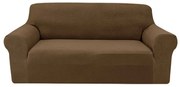 Husa de intindere pentru canapea cu 2 locuri MONDO Culoare: Maro