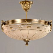 Lustra Versace cu Diam 43 cm, Desing Clasic, Finisaj Bronz Antic  - Bussy Lighting 3033-52-43