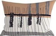 Fata de perna din policoton PINIA POLY 50x70 cm, gri