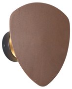 Lampă de perete de design bronz organic 20 cm 2 lumini - Pulley