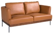 Canapea 2 locuri eleganta, design italian Cowhide Earth Clay