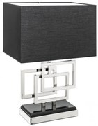 Veioza moderna Leonor 56cm, argintiu A-39097 VC