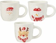 Set de 3 căni ceramice North Pole 500 ml