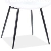 OFERTA Scaun din plastic alb CORRAL B calitatea II