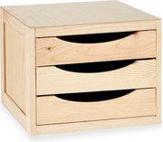 Raft îngust din bambus SQUARE, 35 x 30 x 70 cm