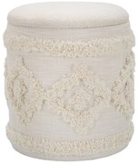 Taburet cu spatiu depozitare, rotund, 35 cm