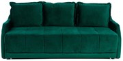 Canapea extensibila Arena verde 210/100/85 cm