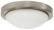 Plafonieră gri cu abajur din sticlă ø 32 cm Roda – Candellux Lighting