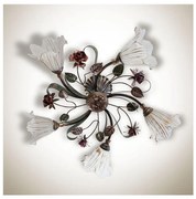 Lustra aplicata ROSE FLOWER 5xE14/40W/230V