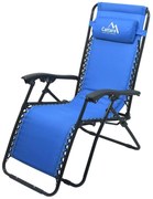 Scaun de camping înclinabil Cattara Livorno,albastru