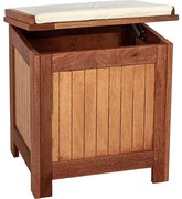 Cufăr de grădină cu tapițerie 43 x 55 x 62 cm