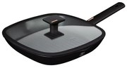 Tigaie grill cu capac 28 cm antiaderenta cu titan Monaco Collection Berlinger Haus BH 7093