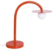 Lampa de masa LED design minimalist ENIGMA, Coral red