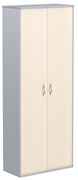 Dulap documente cu 2 usi Imago gri metalic artar, 77 x 36,5 x 197, 5 cm