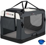 Deuba Geanta portabila pentru caini XXL 101x70x70 cm - antracit