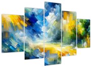 Tablou - Zi însorită abstractă (150x105 cm)