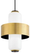 Pendul LUX MELROSE big, alb opal