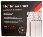 Radiator aluminiu Hoffman Plus, H 600 mm x 10 elementi, adancime 90 mm