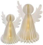 Decorațiune de Crăciun LED 20xLED/6xAA îngeri