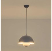 Pendul pe cablu JARDEN 1xE27/15W/230V gri