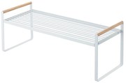 Raft metalic de bucătărie Yamazaki Tosca, alb