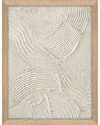 Tablou pictat manual 32,5x42,5 cm Sand shadows – Malerifabrikken