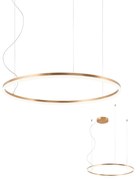 Lustră LED dimabilă pe lanț ORBIT LED/55W/230V bronz Redo 01-1713