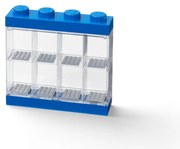 Cutie depozitare 8 minifigurine LEGO®, albastru