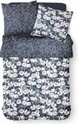 Set husă de pătură TODAY Mawira Bleumarin Pat dublu 260 x 240 cm Floral
