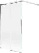 Mexen Rox paravan de baie, 2 panouri glisante, 120 x 150 cm, transparent, crom - 8C9-120-003-01-00