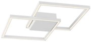 Lustra LED aplicata design modern geometric BILBAO 25W alba NVL-8160162