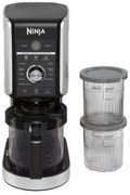 Masina de inghetata Ninja Creami Deluxe NC502EU, 800W, 10 programe, 2 recipiente 709 ml, CREAMify, Negru
