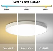 BRILAGI - Lampă LED dimabilă POOL SMART LED/100W/230V Ø 80 cm Wi‑Fi Tuya albă + telecomandă