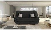 Canapea extensibilă Lehti (Negru + Gri) (cu sp. depozitare). 1105568