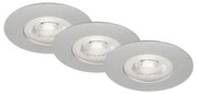 SET 3x plafonieră LED dimabilă pentru baie LED/4,9W/230V IP44 Briloner