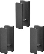 Cârlige negre 3 buc. de montat pe perete din metal Tower – YAMAZAKI
