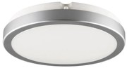 Plafonieră LED pentru baie Brilagi PERA 18W/230V d. 22 cm IP65 argintiu