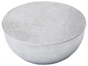 Masuta Living eleganta din metal Optik 70cm argintiu A-37913 VC