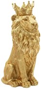 Mauro Ferretti Statuie Leul Rege Shant, 30 X 42 X 74 Cm | Aosom Romania