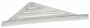 GEDY FL80 raft de colț pentru duș, 23 x 3 x 23 cm, ABS/clear