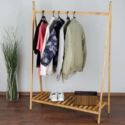 Suport pentru umerase,pantofar,din lemn masif,150 cm