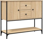 vidaXL Servantă, stejar sonoma, 100x36x85 cm, lemn prelucrat