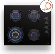 Klarstein Firetale, plită cu gaz, 4 arzătoare