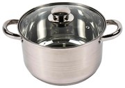 Cratita Floria din Inox cu Capac Capacitate 4L